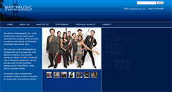 Desktop Screenshot of baymusic.com